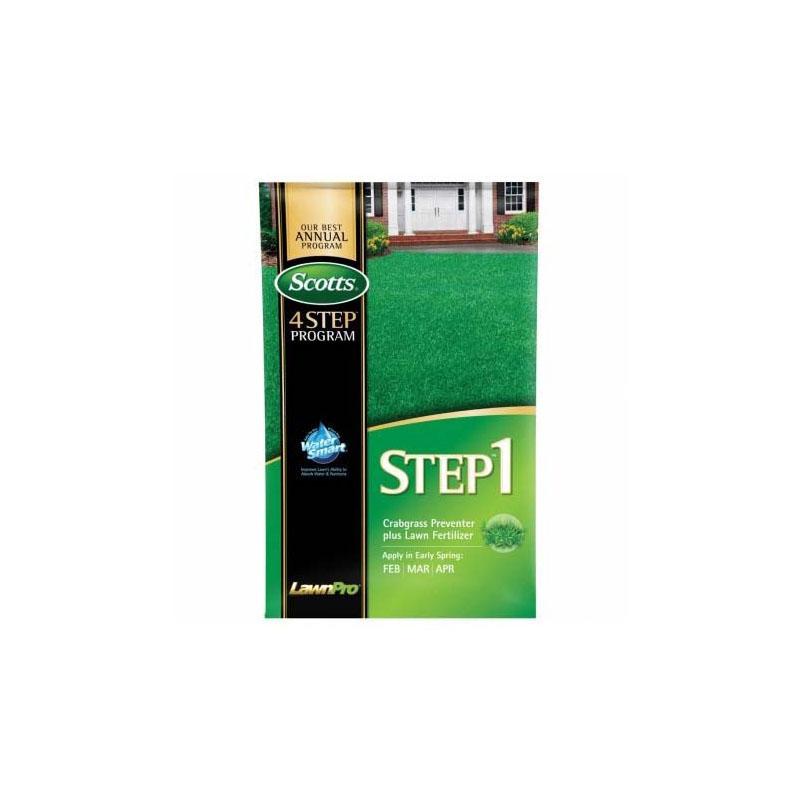 Scotts STEP 1 Crabgrass Preventer plus Lawn Fertilizer 28-0-7, 13.35 lb.