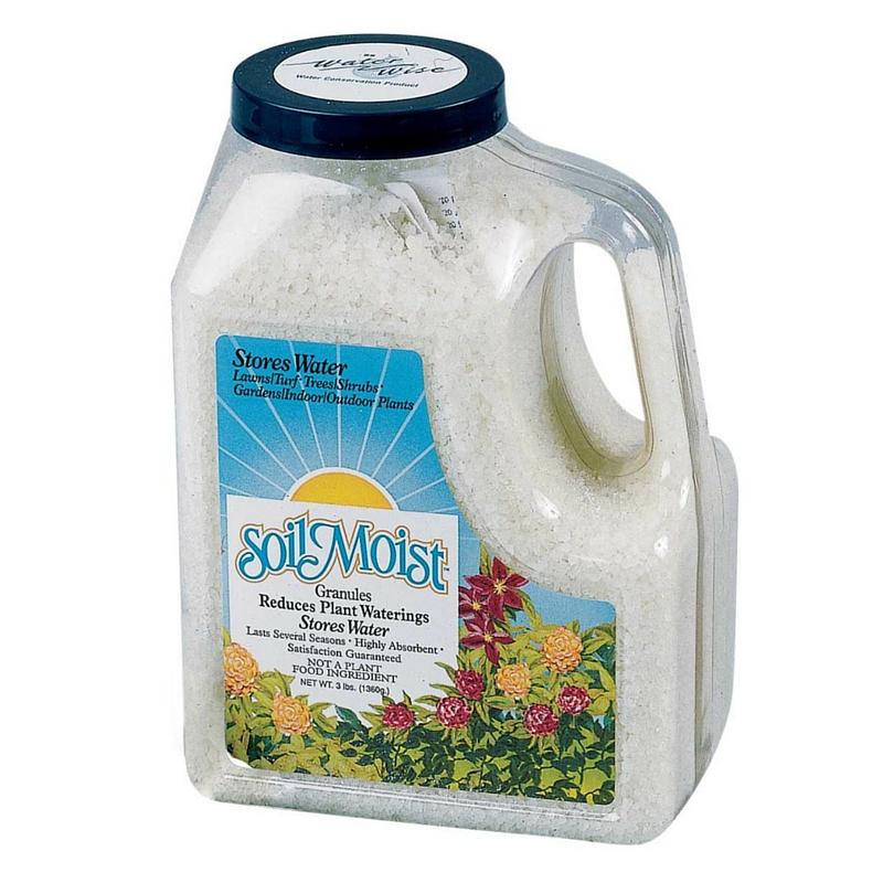 SOIL MOIST Granules Absorbs & Release Water in Soil, Indoor and Outdoor 3 Lb.
