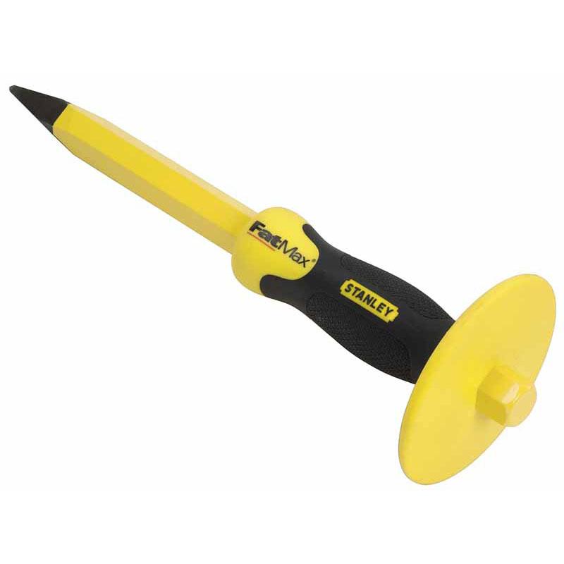 STANLEY FatMax Concrete Chisel with BiMaterial Hand Guard 3/4 in. x 12 in., 16329