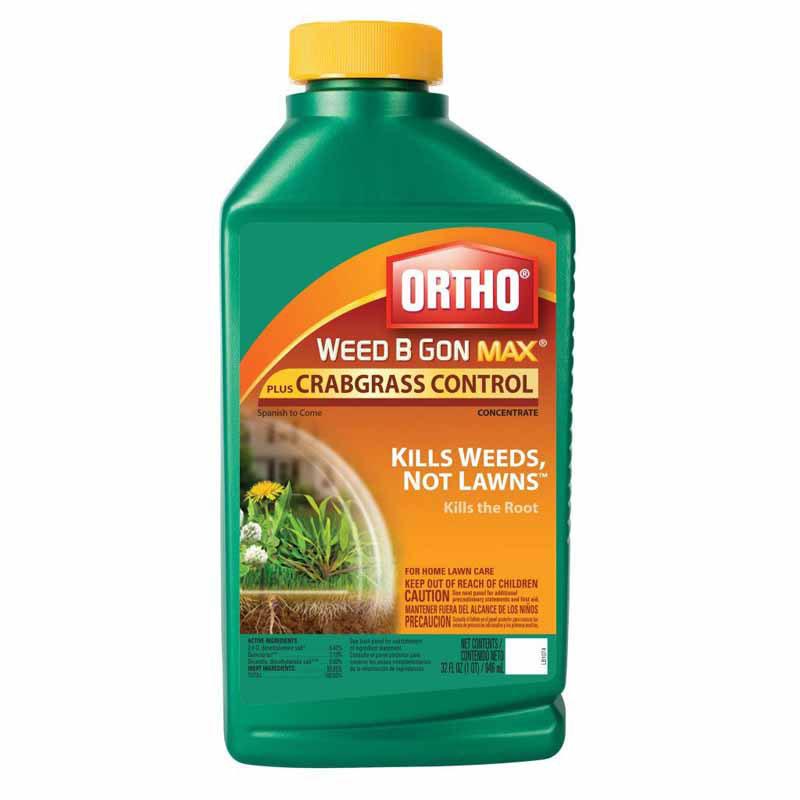 SCOTTS Ortho Weed B Gon Max plus Crabgrass Concentrate, 32 oz