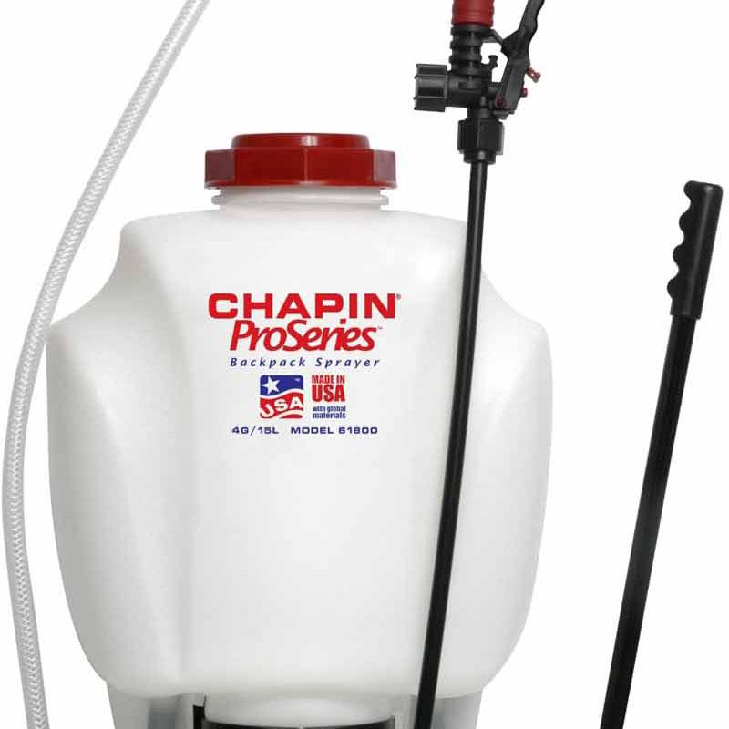 Chapin 61800 Professional 4 Gallon Backpack Poly Sprayer
