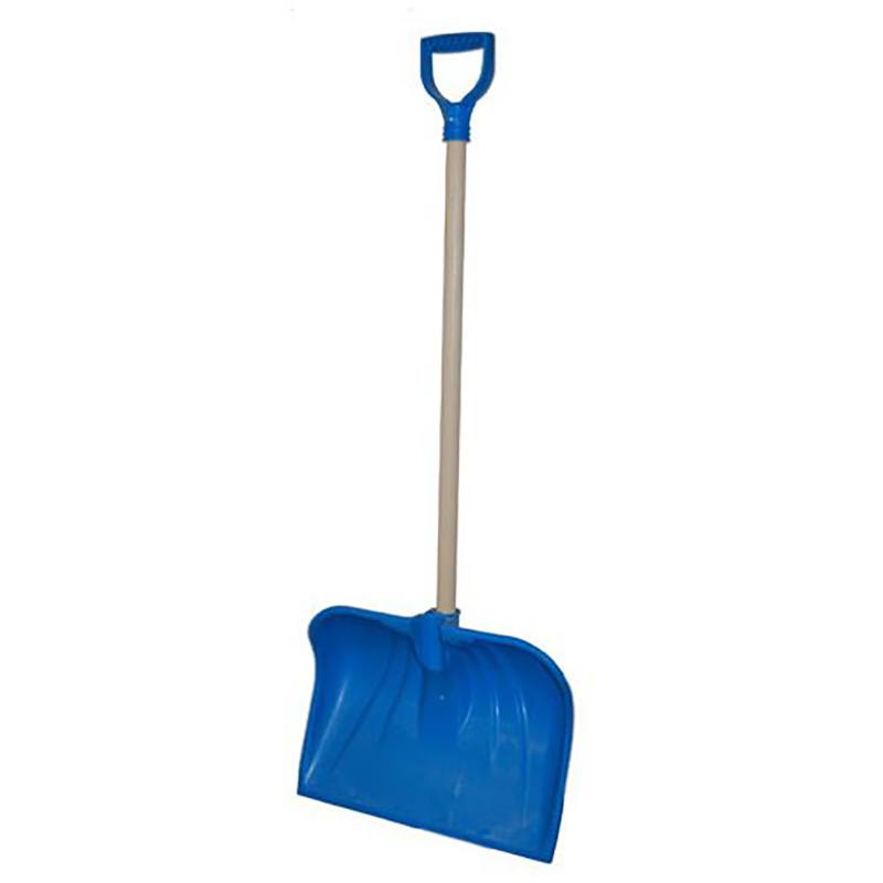 Rugg 18 in. Poly Combo Snow Shovel