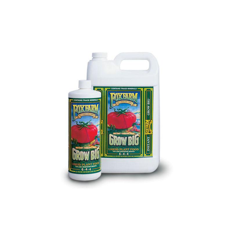 Fox Farm Grow Big Liquid Plant Food, 1 quart