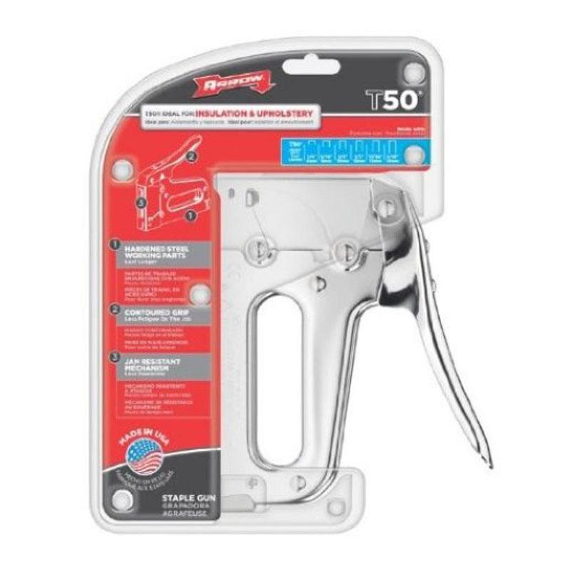 Arrow T50 Heavy Duty Staple Gun, T50