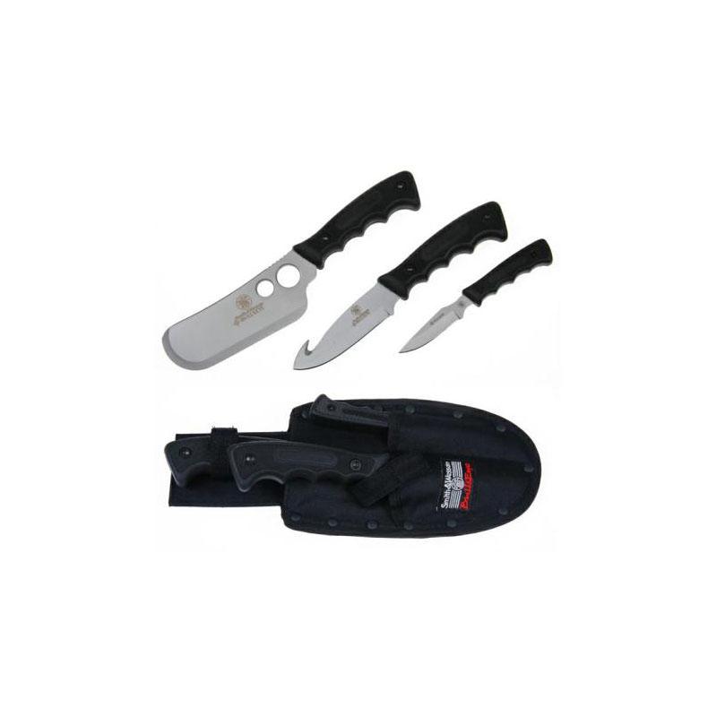 Smith & Wesson Bullseye Camping 3 Piece Knife Set