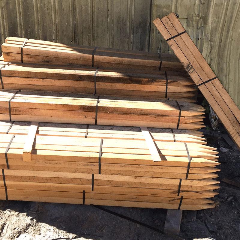 wood-stakes