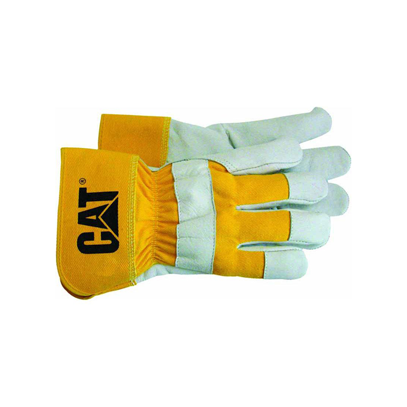 CAT Men fts Premium Leather Gloves - Large