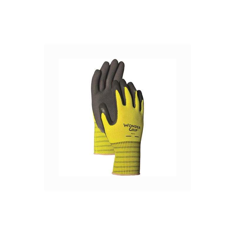 WONDER GRIP Rubber Gloves, Best Grip for Wet or Dry Small WG310