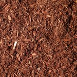 Red Hemlock Bark Mulch by the Yard