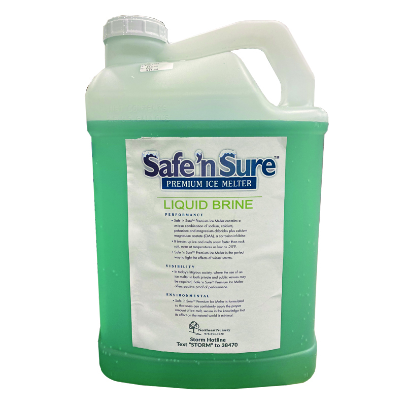 Safe 'n Sure Liquid Brine Premium Ice Melt, 2.5 Gallons